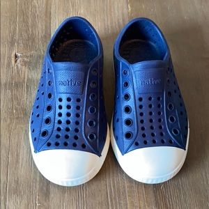 Native Boys Shoes- Navy